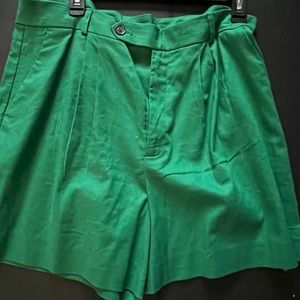 2 piece sz 14 banana republic suit short set.  New no tags. linen/cotton/spandex